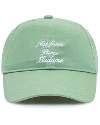 Drole de Monsieur - Embroidered Logo Baseball Hat - Lyst