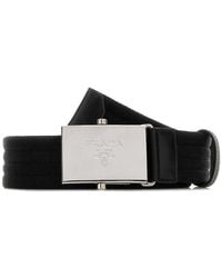 Prada - Fabric Textured Belt - Lyst