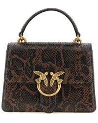 Pinko - Dark Love One Mini Satchel - Lyst