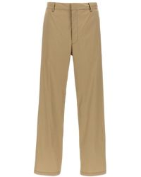 Prada - Poplin Pants - Lyst