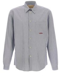 Valentino - Light Striped Shirt - Lyst