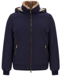 Brunello Cucinelli - Solid Hooded Jacket - Lyst