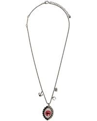 DSquared² - Charm Pendant Necklace - Lyst