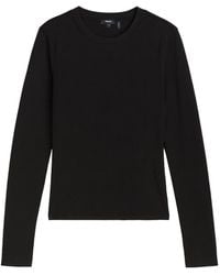 Theory - Solid Crew Neck T-Shirt - Lyst