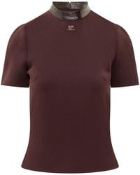 Courreges - Mock Collar Top - Lyst