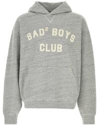 DSquared² - Melange Cotton Oversize Sweatshirt - Lyst