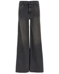 Mother - 'The Hustler Roller Sneak Fray' Jeans - Lyst