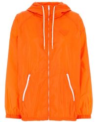 Prada - Re-Nylon Hooded Jacket - Lyst