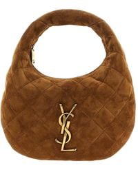 Saint Laurent - Icarino Small Hobo - Lyst