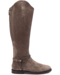Brunello Cucinelli - Suede Leather Boots - Lyst