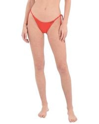 KARL LAGERFELD - Logo Bikini Bottom Swimwear - Lyst