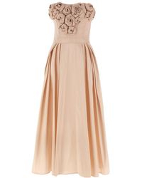 Elisabetta Franchi - Long Dress - Lyst