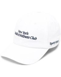 Sporty & Rich - Solid Baseball Cap - Lyst