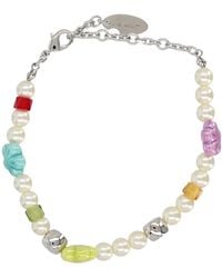 Off-White c/o Virgil Abloh - Beaded Chain Bracelet - Lyst