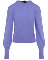 Lanvin - Gros Grain Detail Jumper - Lyst