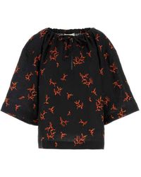 Fendi - Multicolour Crew Neck Printed Top - Lyst