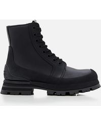 McQueen - Leather Boots - Lyst