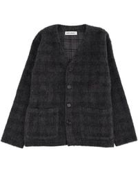 Our Legacy - Checks V Neck Cardigan - Lyst