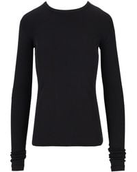 Ann Demeulemeester - Solid Crew Neck T-Shirt - Lyst