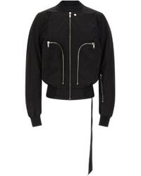 Rick Owens - Bomber Jacket Cotton - Lyst