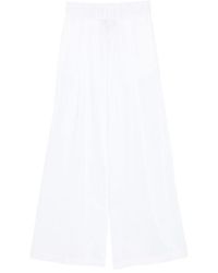 Semicouture - Straight Flat Front Pant - Lyst