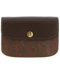 Etro - Paisley Print Small Crossbody Bag - Lyst
