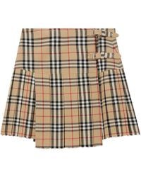 Burberry - Vintage Check Kilt - Lyst
