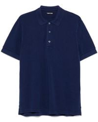 Tom Ford - Piqué Polo Shirt - Lyst