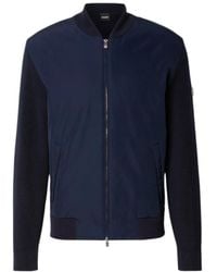 BOSS - Full-Zip Bomber Jacket - Lyst
