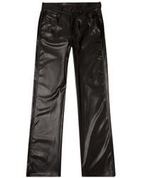 DIESEL - P-Lain Eco Leather Pants - Lyst