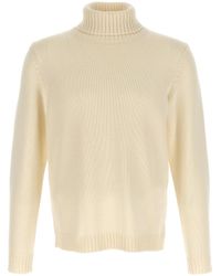 Zanone - Virgin Wool Turtleneck Sweater - Lyst