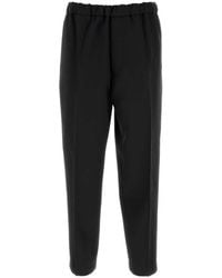 Jil Sander - Relaxed-Fit Wool Trousers - Lyst