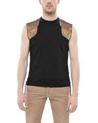 DSquared² - Solid Sleeveless T-Shirt - Lyst