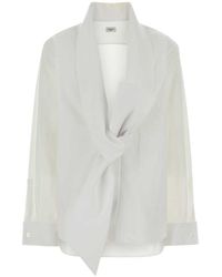 Saint Laurent - Regular Solid Shirt - Lyst