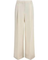 Brunello Cucinelli - Wide Pants - Lyst