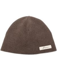 Jacquemus - Le Bonnet Logo Beanie Cap - Lyst