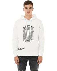 DSquared² - Graphic Logo Hoodie - Lyst
