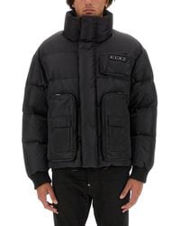 DSquared² - Solid Mock Collar Jacket - Lyst