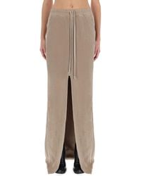 Rick Owens - Solid Maxi Skirt - Lyst