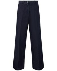 Nine:inthe:morning - Dark Flat Front Pant - Lyst