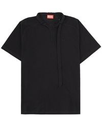 DIESEL - Solid Crew Neck T-Shirt - Lyst