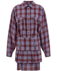 Vivienne Westwood - Linen Short Dress - Lyst