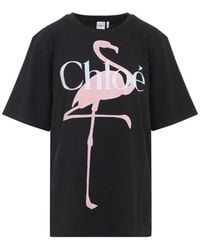 Chloé - Oversize T-Shirt - Lyst