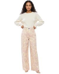 Burberry - Straight Flat Front Pants - Lyst