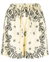 Nanushka - Printed Shorts - Lyst