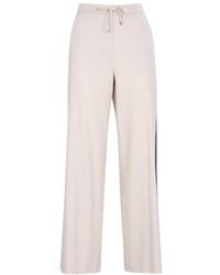 Max Mara - Filippa Soft Flannel Trousers - Lyst