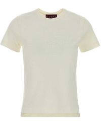 Gucci - Cotton T-Shirt - Lyst