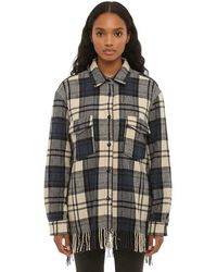 Woolrich - Oversized Checked Shirt - Lyst