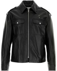 McQueen - Leather Jacket - Lyst