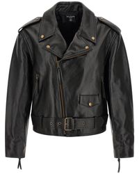 Balmain - Biker Jacket - Lyst